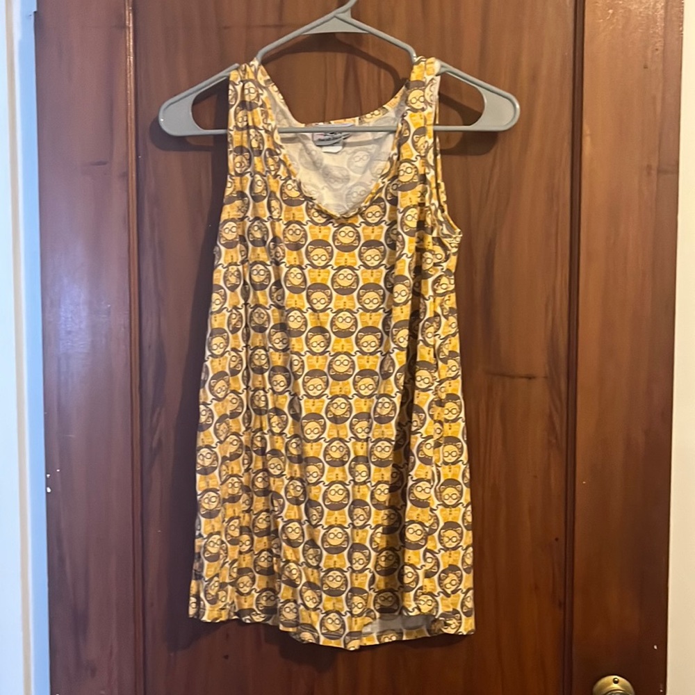 Blue Platypus Tank Top